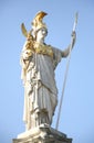 Statue of Pallas Athene Royalty Free Stock Photo