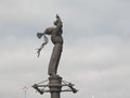 Statue of papantla flyer in veracruz III