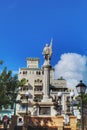 Central Park in Old San Juan Royalty Free Stock Photo