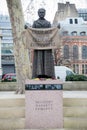 Statue in Parliament Square London of Millicent Garrett Fawcett Royalty Free Stock Photo