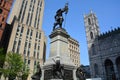 Statue of Paul de Chomedey, sieur de Maisonneuve