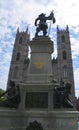 Statue of Paul de Chomedey, sieur de Maisonneuve