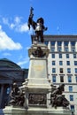 Statue of Paul de Chomedey, sieur de Maisonneuve