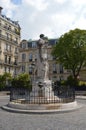 Statue of Paul Gavarni, Paris