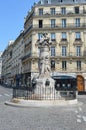 Statue of Paul Gavarni on Place Saint-Georges, Paris
