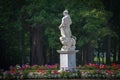 Statue of Pax, Garden of Pavlovsk Palace. St. Petersburg. Russia