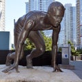 Statue of Percy Williams,