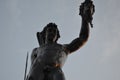 statue of perseus and medusa at trentham gardens Royalty Free Stock Photo