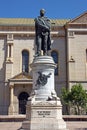 Statue of Petar Preradovic, Croatian poet