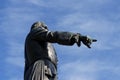 Statue of Peter the Great, Emperor with a domineering pointing hand