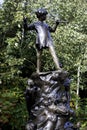 Statue of Peter Pan, London, England Royalty Free Stock Photo