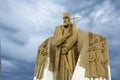 Statue of Petro Sahaydachny Royalty Free Stock Photo