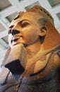 Statue of pharaoh Ramses, London, England, UK Royalty Free Stock Photo