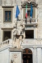 Statue in the Piazza dei Cavalieri, Pisa, Italy
