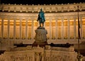 Statue on Piazza Venezia Rome