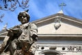 Statue Pietro Metastasio in Rome, Italy