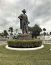 Statue of pirate in Florida mobile home park