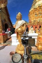 Statue, place, of, worship, sculpture, gautama, buddha, hindu, temple, shrine, ancient, history, building, wat, monument, religion