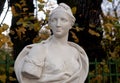 Statue of poetess Corinna in Summer Garden.