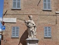 Statue Pope Clement of the XI Royalty Free Stock Photo