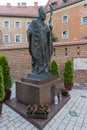 Statue of Pope John Paul II Royalty Free Stock Photo