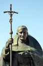 Statue of Pope John Paul II Royalty Free Stock Photo