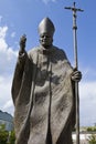 Pope John Paul II Statue in Suwalki, Poland