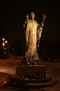 Statue of Pope John Paul II in Katowice Royalty Free Stock Photo