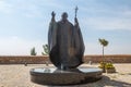 Statue of Pope John Paul II in Nitra, Slovak republic, central E Royalty Free Stock Photo