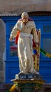 Statue of Pope Leo XIII at Balzan, Malta Royalty Free Stock Photo