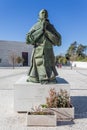 Statue of Pope Paul VI by sculptor Joaquim Correia.