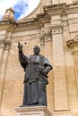 Pope Pius IX in Rabat, Malta