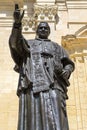 Statue of Pope Pius IX in Gozo