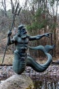 Statue of Poseidon in Jurmala