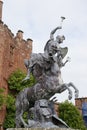 Statue in Powis Castle, England