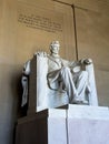 Statue of President Abraham Lincoln Royalty Free Stock Photo