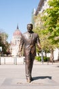 Statue of president Ronald Reagan Royalty Free Stock Photo