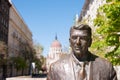Statue of president Ronald Reagan Royalty Free Stock Photo