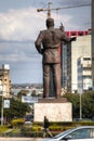 Statue of president Samora of Mozambique in Maputo Royalty Free Stock Photo
