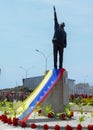Statue of the President of Venezuela, Hugo Rafael Chavez Frias
