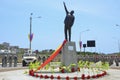 Statue of the President of Venezuela, Hugo Rafael Chavez Frias