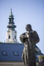 Statue of Pribina in Nitra, Slovakia