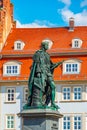 Statue of prince Albert at Marktplatz square in Coburg, Germany Royalty Free Stock Photo