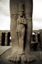 Statue of Princess Bity at Karnak, Egypt Royalty Free Stock Photo
