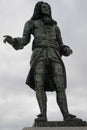 Statue of the privateer Duguay-Trouin in Saint-Malo