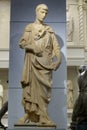 Statue of the Prophet Obadiah holding a scroll, attributed to Nanni di Bartolo (il Rosso), Museo Royalty Free Stock Photo