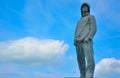 Statue of a proud sailorman Royalty Free Stock Photo