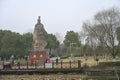 A statue of Qu Yuan in Mingyue Park in Jingzhou, Hubei province