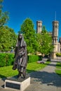 Statue of Queen Bertha of Kent, Canterbury,England