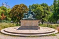 Statue of Queen Elisabeth in Budapest, Hungary. Queen Elisabeth, wife of Habsburg Emperor Franz Joseph and a free-spirited icon of